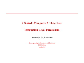 computer architecture module3 notes module | PPT