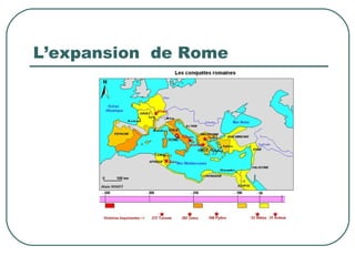 L’expansion  de Rome 