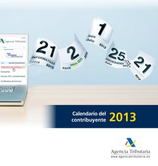 Calendario del
contribuyente    2013
 