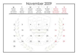 Calendar