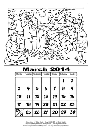 Illustrations by Didier Martin - Copyright © 2014 by Didier Martin
http://jacques-mylittlehouse.blogspot.com/ - www.mylittlehouse.org
Permission granted to print for personal use only. Distribution is prohibited.

 