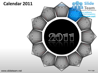 Calendar 2011                                                                                              JANUARY
                                                                                               SUN MON TUE WED THU FRI SAT
                                                                                                                                              1
                                                                                                2       3       4        5        6       7   8
                                                                                                9   10          11 12            13 14 15
                                                                                               16   17          18 19            20 21 22
                                                                                               23   24          25 26            27 28 29
                                                                                                30 31




                              SUN MON TUE WED THU FRI SAT




                                                                               27 28 29
                                                                    13 14 15
                                                                    20 21 22
                                                            1
                                                                8




                                                                                                                                                                          SUN MON TUE WED THU FRI SAT
                                                                                                                                                   24
                                                                                                                                                        17
                                                                                                                                                             10
                                                                                                                                                                  3
                                                                7




                                                                                                                                                   25
                                                                                                                                                        18
                                                                                                                                                             11
                    OCTOBER




                                                                                                                                                                  4
                                                                6




                                                                                                                                                                                                        APRIL
                                                                                                                                                   19 20
                                                                                                                                                             12
                                                                                                                                                   26 27



                                                                                                                                                                  5
                                                                               26
                                                                    12
                                                                         19
                                                                5




                                                                                                                                                             13
                                                                                                                                                                  6
                                                                    11
                                                                         18
                                                                               25
                                                                4




                                                                                                                                                   28 29 30
                                                                                                                                                   21 22 23
                                                                                                                                                   14 15 16
                                                                                                                                                    7 8 9
                                                                                          31
                                                                    10
                                                                         17
                                                                               24
                                                                3




                                                                                                                                                                      1
                                                                                          30
                                                                         16
                                                                               23
                                                                2
                                                                    9




                                                                                                                                                                      2
                                                                                                                                              31
                                                                                                28 29 30            27       26       25      24
                                                                                                21 22 23            20       19       18      17
                                                                                                14 15 16            13       12       11      10
                                                                                                9   8       7       6        5        4       3
                                                                                                2   1
                                                                                               SUN MON TUE WED THU FRI SAT
                                                                                                                JULY

www.slideteam.net                                                                                                                                                 Your Logo
 