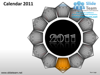 Calendar 2011                                                                                              JANUARY
                                                                                               SUN MON TUE WED THU FRI SAT
                                                                                                                                              1
                                                                                                2       3       4        5        6       7   8
                                                                                                9   10          11 12            13 14 15
                                                                                               16   17          18 19            20 21 22
                                                                                               23   24          25 26            27 28 29
                                                                                                30 31




                              SUN MON TUE WED THU FRI SAT




                                                                               27 28 29
                                                                    13 14 15
                                                                    20 21 22
                                                            1
                                                                8




                                                                                                                                                                          SUN MON TUE WED THU FRI SAT
                                                                                                                                                   24
                                                                                                                                                        17
                                                                                                                                                             10
                                                                                                                                                                  3
                                                                7




                                                                                                                                                   25
                                                                                                                                                        18
                                                                                                                                                             11
                    OCTOBER




                                                                                                                                                                  4
                                                                6




                                                                                                                                                                                                        APRIL
                                                                                                                                                   19 20
                                                                                                                                                             12
                                                                                                                                                   26 27



                                                                                                                                                                  5
                                                                               26
                                                                    12
                                                                         19
                                                                5




                                                                                                                                                             13
                                                                                                                                                                  6
                                                                    11
                                                                         18
                                                                               25
                                                                4




                                                                                                                                                   28 29 30
                                                                                                                                                   21 22 23
                                                                                                                                                   14 15 16
                                                                                                                                                    7 8 9
                                                                                          31
                                                                    10
                                                                         17
                                                                               24
                                                                3




                                                                                                                                                                      1
                                                                                          30
                                                                         16
                                                                               23
                                                                2
                                                                    9




                                                                                                                                                                      2
                                                                                                                                              31
                                                                                                28 29 30            27       26       25      24
                                                                                                21 22 23            20       19       18      17
                                                                                                14 15 16            13       12       11      10
                                                                                                9   8       7       6        5        4       3
                                                                                                2   1
                                                                                               SUN MON TUE WED THU FRI SAT
                                                                                                                JULY

www.slideteam.net                                                                                                                                                 Your Logo
 
