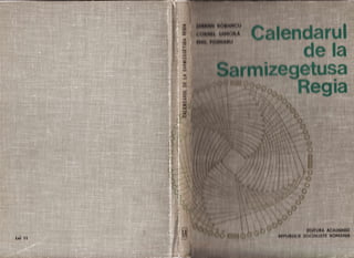 Calendar dacic sarmizegetusa (dacian calendar sarmizegetusa)