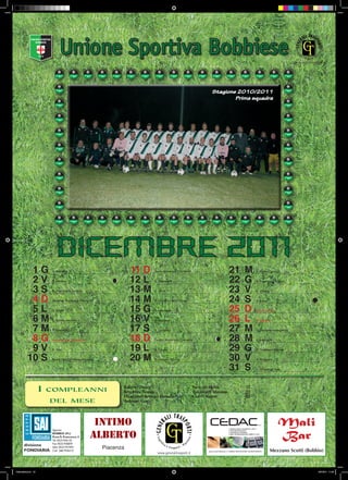 Unione Sportiva Bobbiese
                                 . B O B BI              . B O B BI              . B O B BI              . B O B BI              . B O B BI              . B O B BI              . B O B BI              . B O B BI              . B O B BI              . B O B BI              . B O B BI              . B O B BI              . B O B BI              . B O B BI              . B O B BI              . B O B BI              . B O B BI
                               .D                      .D                      .D                      .D                      .D                      .D                      .D                      .D                      .D                      .D                      .D                      .D                      .D                      .D                      .D                      .D                      .D
                           S




                                                  S




                                                                          S




                                                                                                  S




                                                                                                                          S




                                                                                                                                                  S




                                                                                                                                                                          S




                                                                                                                                                                                                  S




                                                                                                                                                                                                                          S




                                                                                                                                                                                                                                                  S




                                                                                                                                                                                                                                                                          S




                                                                                                                                                                                                                                                                                                  S




                                                                                                                                                                                                                                                                                                                          S




                                                                                                                                                                                                                                                                                                                                                  S




                                                                                                                                                                                                                                                                                                                                                                          S




                                                                                                                                                                                                                                                                                                                                                                                                  S




                                                                                                                                                                                                                                                                                                                                                                                                                          S
                                          ES




                                                                  ES




                                                                                          ES




                                                                                                                  ES




                                                                                                                                          ES




                                                                                                                                                                  ES




                                                                                                                                                                                          ES




                                                                                                                                                                                                                  ES




                                                                                                                                                                                                                                          ES




                                                                                                                                                                                                                                                                  ES




                                                                                                                                                                                                                                                                                          ES




                                                                                                                                                                                                                                                                                                                  ES




                                                                                                                                                                                                                                                                                                                                          ES




                                                                                                                                                                                                                                                                                                                                                                  ES




                                                                                                                                                                                                                                                                                                                                                                                          ES




                                                                                                                                                                                                                                                                                                                                                                                                                  ES




                                                                                                                                                                                                                                                                                                                                                                                                                                          ES
                          U.




                                                  U.




                                                                          U.




                                                                                                  U.




                                                                                                                          U.




                                                                                                                                                  U.




                                                                                                                                                                          U.




                                                                                                                                                                                                  U.




                                                                                                                                                                                                                          U.




                                                                                                                                                                                                                                                  U.




                                                                                                                                                                                                                                                                          U.




                                                                                                                                                                                                                                                                                                  U.




                                                                                                                                                                                                                                                                                                                          U.




                                                                                                                                                                                                                                                                                                                                                  U.




                                                                                                                                                                                                                                                                                                                                                                          U.




                                                                                                                                                                                                                                                                                                                                                                                                  U.




                                                                                                                                                                                                                                                                                                                                                                                                                          U.
                                              E




                                                                      E




                                                                                              E




                                                                                                                      E




                                                                                                                                              E




                                                                                                                                                                      E




                                                                                                                                                                                              E




                                                                                                                                                                                                                      E




                                                                                                                                                                                                                                              E




                                                                                                                                                                                                                                                                      E




                                                                                                                                                                                                                                                                                              E




                                                                                                                                                                                                                                                                                                                      E




                                                                                                                                                                                                                                                                                                                                              E




                                                                                                                                                                                                                                                                                                                                                                      E




                                                                                                                                                                                                                                                                                                                                                                                              E




                                                                                                                                                                                                                                                                                                                                                                                                                      E




                                                                                                                                                                                                                                                                                                                                                                                                                                              E
                                 1 91 2                  1 91 2                  1 91 2                  1 91 2                  1 91 2                  1 91 2                  1 91 2                  1 91 2                  1 91 2                  1 91 2                  1 91 2                  1 91 2                  1 91 2                  1 91 2                  1 91 2                  1 91 2                  1 91 2

                                 . B O B BI                                                                                                                                                                                                                                                                                                                                                                                      . B O B BI
                               .D                                                                                                                                                                                                                                                                                                                                                                                              .D
                           S




                                                                                                                                                                                                                                                                                                                                                                                                                          S
                                          ES




                                                                                                                                                                                                                                                                                                                                                                                                                                          ES
                          U.




                                                                                                                                                                                                                                                                                                                                                                                                                          U.
                                              E




                                                                                                                                                                                                                                                                                                                                                                                                                                              E
                                 1 91 2
                                                                                                                                                                                                                                                                                                   Stagione 2010/2011                                                                                                            1 91 2

                               .D
                                 . B O B BI
                                                                                                                                                                                                                                                                                                           Prima squadra                                                                                                       .D
                                                                                                                                                                                                                                                                                                                                                                                                                                 . B O B BI
                           S




                                                                                                                                                                                                                                                                                                                                                                                                                          S
                                          ES




                                                                                                                                                                                                                                                                                                                                                                                                                                          ES
                          U.




                                                                                                                                                                                                                                                                                                                                                                                                                          U.
                                              E




                                                                                                                                                                                                                                                                                                                                                                                                                                              E
                                 1 91 2                                                                                                                                                                                                                                                                                                                                                                                          1 91 2

                                 . B O B BI                                                                                                                                                                                                                                                                                                                                                                                      . B O B BI
                               .D                                                                                                                                                                                                                                                                                                                                                                                              .D
                           S




                                                                                                                                                                                                                                                                                                                                                                                                                          S
                                          ES




                                                                                                                                                                                                                                                                                                                                                                                                                                          ES
                          U.




                                                                                                                                                                                                                                                                                                                                                                                                                          U.
                                              E




                                                                                                                                                                                                                                                                                                                                                                                                                                              E
                                 1 91 2                                                                                                                                                                                                                                                                                                                                                                                          1 91 2

                                 . B O B BI                                                                                                                                                                                                                                                                                                                                                                                      . B O B BI
                               .D                                                                                                                                                                                                                                                                                                                                                                                              .D
                           S




                                                                                                                                                                                                                                                                                                                                                                                                                          S
                                          ES




                                                                                                                                                                                                                                                                                                                                                                                                                                          ES
                          U.




                                                                                                                                                                                                                                                                                                                                                                                                                          U.
                                              E




                                                                                                                                                                                                                                                                                                                                                                                                                                              E
                                 1 91 2                                                                                                                                                                                                                                                                                                                                                                                          1 91 2

                                 . B O B BI                                                                                                                                                                                                                                                                                                                                                                                      . B O B BI
                               .D                                                                                                                                                                                                                                                                                                                                                                                              .D
                           S




                                                                                                                                                                                                                                                                                                                                                                                                                          S
                                          ES




                                                                                                                                                                                                                                                                                                                                                                                                                                          ES
                          U.




                                                                                                                                                                                                                                                                                                                                                                                                                          U.
                                              E




                                                                                                                                                                                                                                                                                                                                                                                                                                              E
                                 1 91 2                                                                                                                                                                                                                                                                                                                                                                                          1 91 2

                                 . B O B BI                                                                                                                                                                                                                                                                                                                                                                                      . B O B BI
                               .D                                                                                                                                                                                                                                                                                                                                                                                              .D
                           S




                                                                                                                                                                                                                                                                                                                                                                                                                          S
                                          ES




                                                                                                                                                                                                                                                                                                                                                                                                                                          ES
                          U.




                                                                                                                                                                                                                                                                                                                                                                                                                          U.
                                              E




                                                                                                                                                                                                                                                                                                                                                                                                                                              E
                                 1 91 2                                                                                                                                                                                                                                                                                                                                                                                          1 91 2

                                 . B O B BI                                                                                                                                                                                                                                                                                                                                                                                      . B O B BI
                               .D                                                                                                                                                                                                                                                                                                                                                                                              .D
                           S




                                                                                                                                                                                                                                                                                                                                                                                                                          S
                                          ES




                                                                                                                                                                                                                                                                                                                                                                                                                                          ES
                          U.




                                                                                                                                                                                                                                                                                                                                                                                                                          U.
                                              E




                                                                                                                                                                                                                                                                                                                                                                                                                                              E
                                 1 91 2                                                                                                                                                                                                                                                                                                                                                                                          1 91 2

                                 . B O B BI                                                                                                                                                                                                                                                                                                                                                                                      . B O B BI
                               .D                                                                                                                                                                                                                                                                                                                                                                                              .D
                           S




                                                                                                                                                                                                                                                                                                                                                                                                                          S
                                          ES




                                                                                                                                                                                                                                                                                                                                                                                                                                          ES
                          U.




                                                                                                                                                                                                                                                                                                                                                                                                                          U.
                                              E




                                                                                                                                                                                                                                                                                                                                                                                                                                              E
                                 1 91 2                                                                                                                                                                                                                                                                                                                                                                                          1 91 2

                                 . B O B BI                                                                                                                                                                                                                                                                                                                                                                                      . B O B BI
                               .D                                                                                                                                                                                                                                                                                                                                                                                              .D
                           S




                                                                                                                                                                                                                                                                                                                                                                                                                          S
                                          ES




                                                                                                                                                                                                                                                                                                                                                                                                                                          ES
                          U.




                                                                                                                                                                                                                                                                                                                                                                                                                          U.
                                              E




                                                                                                                                                                                                                                                                                                                                                                                                                                              E
                                 1 91 2                                                                                                                                                                                                                                                                                                                                                                                          1 91 2

                                 . B O B BI              . B O B BI              . B O B BI              . B O B BI              . B O B BI              . B O B BI              . B O B BI              . B O B BI              . B O B BI              . B O B BI              . B O B BI              . B O B BI              . B O B BI              . B O B BI              . B O B BI              . B O B BI              . B O B BI
                               .D                      .D                      .D                      .D                      .D                      .D                      .D                      .D                      .D                      .D                      .D                      .D                      .D                      .D                      .D                      .D                      .D
                           S




                                                  S




                                                                          S




                                                                                                  S




                                                                                                                          S




                                                                                                                                                  S




                                                                                                                                                                          S




                                                                                                                                                                                                  S




                                                                                                                                                                                                                          S




                                                                                                                                                                                                                                                  S




                                                                                                                                                                                                                                                                          S




                                                                                                                                                                                                                                                                                                  S




                                                                                                                                                                                                                                                                                                                          S




                                                                                                                                                                                                                                                                                                                                                  S




                                                                                                                                                                                                                                                                                                                                                                          S




                                                                                                                                                                                                                                                                                                                                                                                                  S




                                                                                                                                                                                                                                                                                                                                                                                                                          S
                                          ES




                                                                  ES




                                                                                          ES




                                                                                                                  ES




                                                                                                                                          ES




                                                                                                                                                                  ES




                                                                                                                                                                                          ES




                                                                                                                                                                                                                  ES




                                                                                                                                                                                                                                          ES




                                                                                                                                                                                                                                                                  ES




                                                                                                                                                                                                                                                                                          ES




                                                                                                                                                                                                                                                                                                                  ES




                                                                                                                                                                                                                                                                                                                                          ES




                                                                                                                                                                                                                                                                                                                                                                  ES




                                                                                                                                                                                                                                                                                                                                                                                          ES




                                                                                                                                                                                                                                                                                                                                                                                                                  ES




                                                                                                                                                                                                                                                                                                                                                                                                                                          ES
                          U.




                                                  U.




                                                                          U.




                                                                                                  U.




                                                                                                                          U.




                                                                                                                                                  U.




                                                                                                                                                                          U.




                                                                                                                                                                                                  U.




                                                                                                                                                                                                                          U.




                                                                                                                                                                                                                                                  U.




                                                                                                                                                                                                                                                                          U.




                                                                                                                                                                                                                                                                                                  U.




                                                                                                                                                                                                                                                                                                                          U.




                                                                                                                                                                                                                                                                                                                                                  U.




                                                                                                                                                                                                                                                                                                                                                                          U.




                                                                                                                                                                                                                                                                                                                                                                                                  U.




                                                                                                                                                                                                                                                                                                                                                                                                                          U.
                                              E




                                                                      E




                                                                                              E




                                                                                                                      E




                                                                                                                                              E




                                                                                                                                                                      E




                                                                                                                                                                                              E




                                                                                                                                                                                                                      E




                                                                                                                                                                                                                                              E




                                                                                                                                                                                                                                                                      E




                                                                                                                                                                                                                                                                                              E




                                                                                                                                                                                                                                                                                                                      E




                                                                                                                                                                                                                                                                                                                                              E




                                                                                                                                                                                                                                                                                                                                                                      E




                                                                                                                                                                                                                                                                                                                                                                                              E




                                                                                                                                                                                                                                                                                                                                                                                                                      E




                                                                                                                                                                                                                                                                                                                                                                                                                                              E
                                 1 91 2                  1 91 2                  1 91 2                  1 91 2                  1 91 2                  1 91 2                  1 91 2                  1 91 2                  1 91 2                  1 91 2                  1 91 2                  1 91 2                  1 91 2                  1 91 2                  1 91 2                  1 91 2                  1 91 2




                                DICEMBRE 2011
           1G             S. Mariano                                                                                                                       11 D                                    Terza domenica d’Avvento                                                                                                      21                        M                   S. Pietro Canisio


           2V             S. Bibiana                                                                                                                       12 L                                    S. Giovanna                                                                                                                   22                        G                   S. Francesca Cabrini


           3S             S. Francesco Saverio                                                                                                             13 M                                    S. Lucia                                                                                                                      23                        V                   S. Vittoria


           4D             Seconda domenica d’Avvento                                                                                                       14 M                                    S. Giovanni della Croce                                                                                                       24                        S                   S. Adele


           5L             S. Giulio                                                                                                                        15 G                                    S. Valeriano                                                                                                                  25                        D                   Santo Natale


           6M             S. Nicola vescovo                                                                                                                16 V                                    S. Adelaide                                                                                                                   26                        L                   S. Stefano


           7M             S. Ambrogio                                                                                                                      17 S                                    S. Lazzaro                                                                                                                    27                        M                   S. Giovanni evangelista


           8G             Immacolata Concezione                                                                                                            18 D                                    Quarta domenica d’Avvento                                                                                                     28                        M                   S. Innocenti


           9V             S. Siro                                                                                                                          19 L                                    S. Fausta                                                                                                                     29                        G                   S. Tommaso Becket


          10 S            Beata Vergine Maria di Loreto                                                                                                    20 M                                    S. Liberato martire                                                                                                           30                        V                   S. Ruggero


                                                                                                                                                                                                                                                                                                                                 31                        S                   S. Silvestro Papa




                     I   compleannI                                                                                                               Ballerini Davide
                                                                                                                                                  Bergamini Thomas
                                                                                                                                                                                                                                          5
                                                                                                                                                                                                                                          8
                                                                                                                                                                                                                                                                      Baracchi Mattia
                                                                                                                                                                                                                                                                      Colombotti Massimo
                                                                                                                                                                                                                                                                                                                                                              22
                                                                                                                                                                                                                                                                                                                                                              22
                                                                                                                                                  Chiapparoli Bertuzzi Manuela                                                            16                          Guerci Matteo                                                                           29
                         del mese                                                                                                                 Andonov Nicola                                                                          19




                                                                                           intimo                                                                                                                                                                                                                                                                                                                     Mali
                                                                                          alberto                                                                                                                                                                                                                                                                                                                     Bar
                          Agenzia
                          BOBBIO (Pc)
                          P.zza S. Francesco, 4
                          Tel. 0523.936135
                          Fax: 0523.936870
       divisione          Abit. 0523.937493                                                                 Piacenza
       FONDIARIA          Cell 348.7936315                                                                                                                                                                                                                                                                                                                                                         Mezzano Scotti (Bobbio)



Calendario.indd 12                                                                                                                                                                                                                                                                                                                                                                                                                                08/12/10 11:49
 