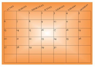 Calendario