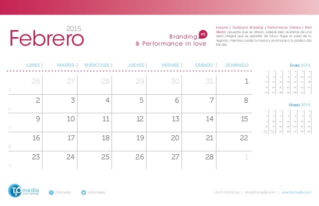 calendario 2015 para imprimir de t2o media imprimir calendario 2015