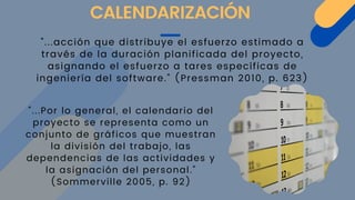 Calendarización de Proyectos | PDF