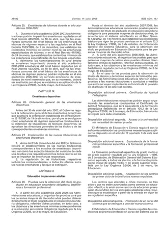 Calendario Aplicacion Loe