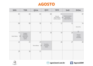 Calendario para E-Commerce 2016