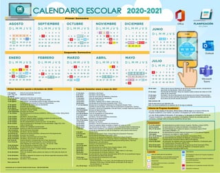Calendario escolar-2020-2021