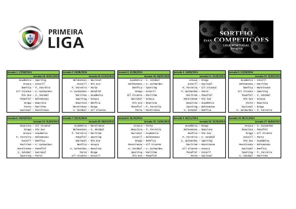 Calendario primeira-liga-2014-2015