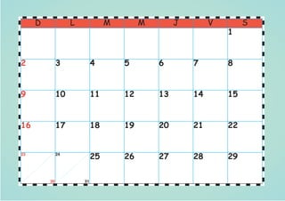 CALENDARIO