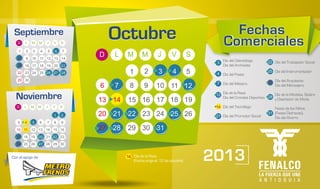 Calendario 2013