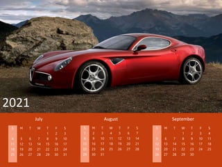 2021
July August September
S M T W T F S
1 2 3
4 5 6 7 8 9 10
11 12 13 14 15 16 17
18 19 20 21 22 23 24
25 26 27 28 29 30 31
S M T W T F S
1 2 3 4 5 6 7
8 9 10 11 12 13 14
15 16 17 18 19 20 21
22 23 24 25 26 27 28
29 30 31
S M T W T F S
1 2 3 4
5 6 7 8 9 10 11
12 13 14 15 16 17 18
19 20 21 22 23 24 25
26 27 28 29 30
 