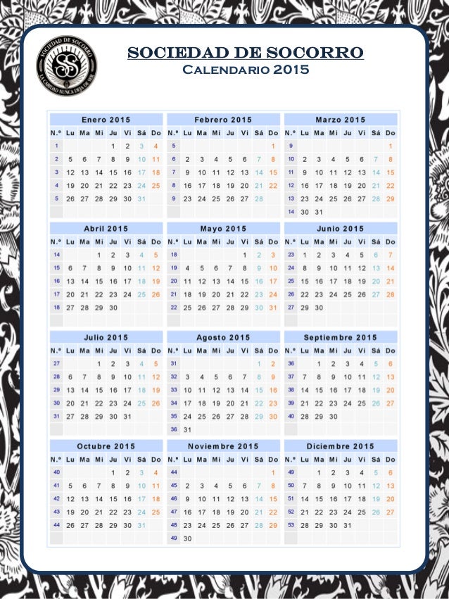 Calendario Clases 2015 Sociedad De Socorro Lds calendario lds