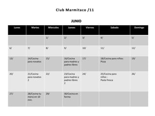 Club Marmitaco /11 JUNIO 