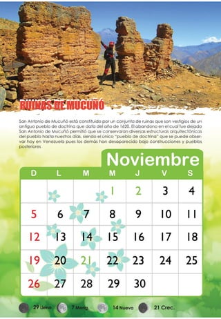 Calendario Cormetur 2017