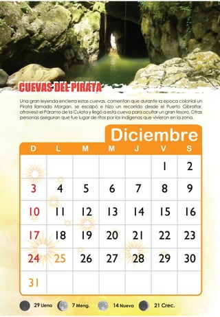 Calendario Cormetur 2017