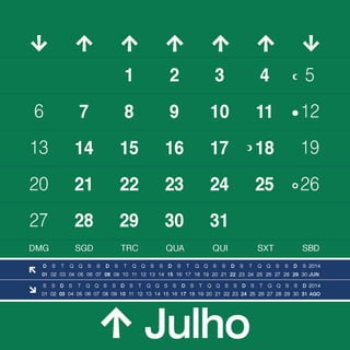 Calendário Criatus Design