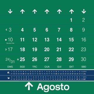Calendário Criatus Design