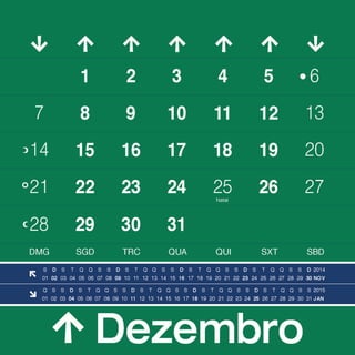 Calendário Criatus Design