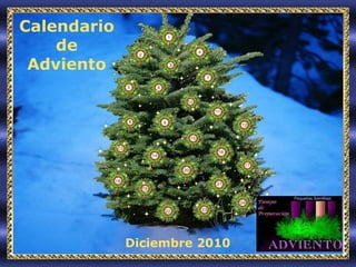 Diciembre 2010 Calendario de Adviento 
