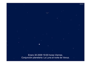 Calendario De Eventos Astronomicos enero 2009