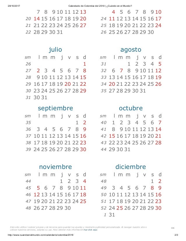 Calendario Del 2007 Al 2018 calendario julio 2007