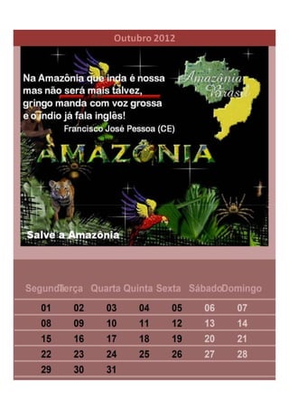 Calendario ecologico 2012