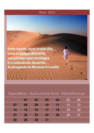 Calendario ecologico 2012