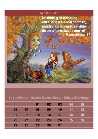 Calendario ecologico 2012