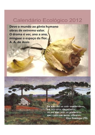 Calendario ecologico 2012