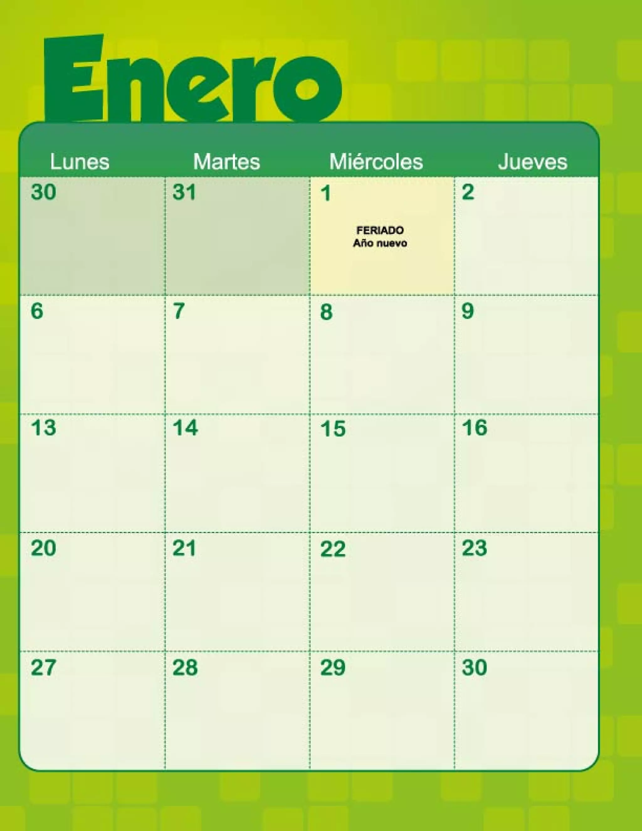 Calendario Escolar MEP 2014.