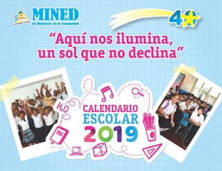 Calendario Escolar - MINED NICARAGUA 2019