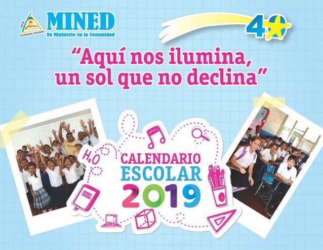 Calendario Escolar 2018