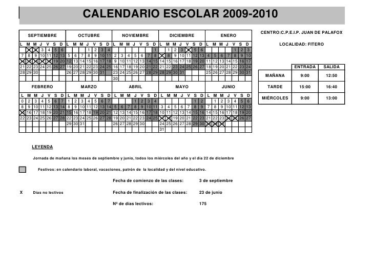 Calendario Escolar 2009 10 calendario escolar 2009 10 galicia
