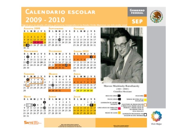 Calendario Escolar 2009 2010 calendario curso escolar 2009