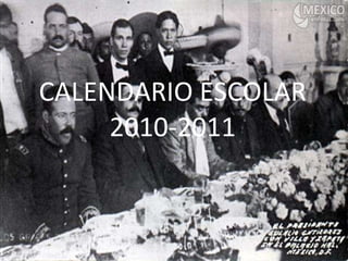 CALENDARIO ESCOLAR 2010-2011 