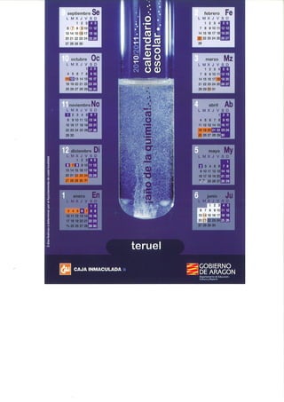 Calendario escolar 2010 2011