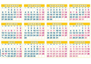 Calendario escolar 2010 2011