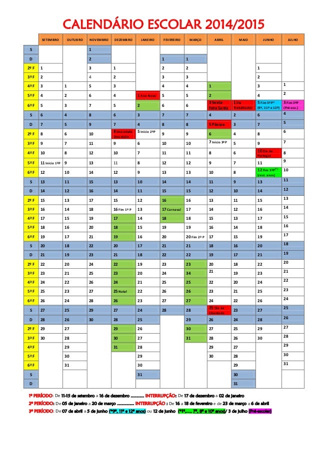 calendario dezembro 2015