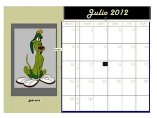 Calendario javier jhonatan