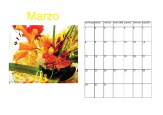 Calendario Layout 1