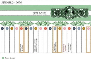 Calendario Linear Segundo Semestre