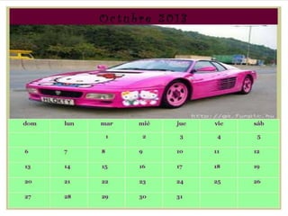 Calendario mes por mes