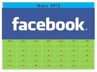 Calendario mes por mes