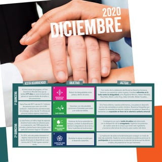Calendario ODS. Editorial Anaya. (COTEC y Atlántida)