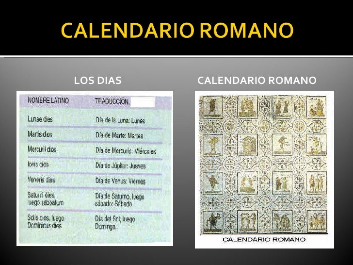 Calendario romano