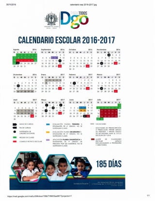 Calendarios